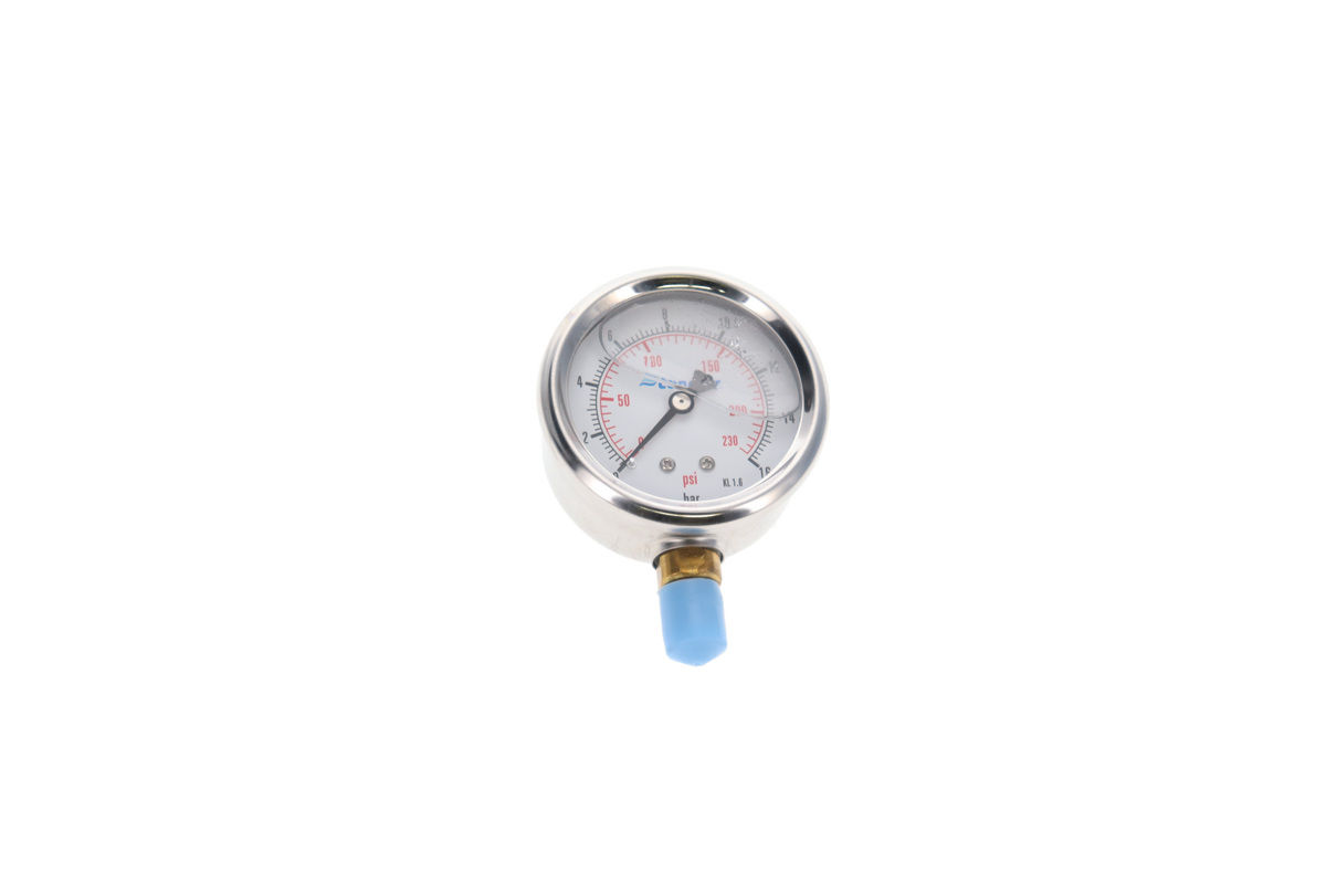 Pressure gauge, 21/2", 0230 psi — Condair Parts US